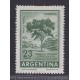 ARGENTINA 1965 GJ 1311A ESTAMPILLA NUEVA CON GOMA LEVEMENTE TONALIZADA U$ 20